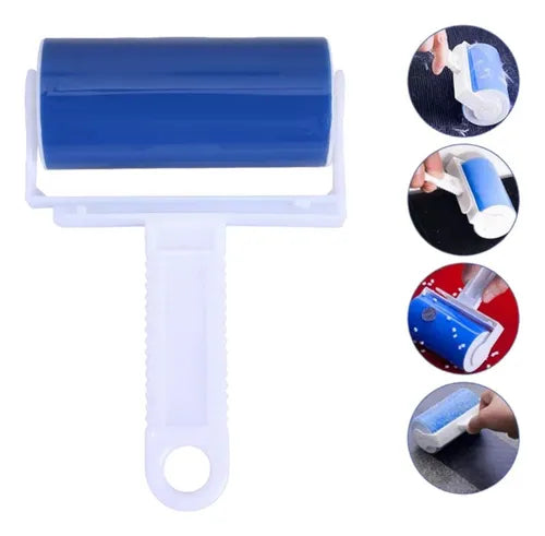 Rodillo Quita Pelusa Pelo Ropa Lavable Rehusable Pegajoso