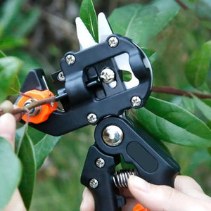 Jardinería multifuncional, 3 tipos de corte, tijeras agrícolas, poda de árboles frutales, juego de destornilladores + bolsa de almacenamiento portátil