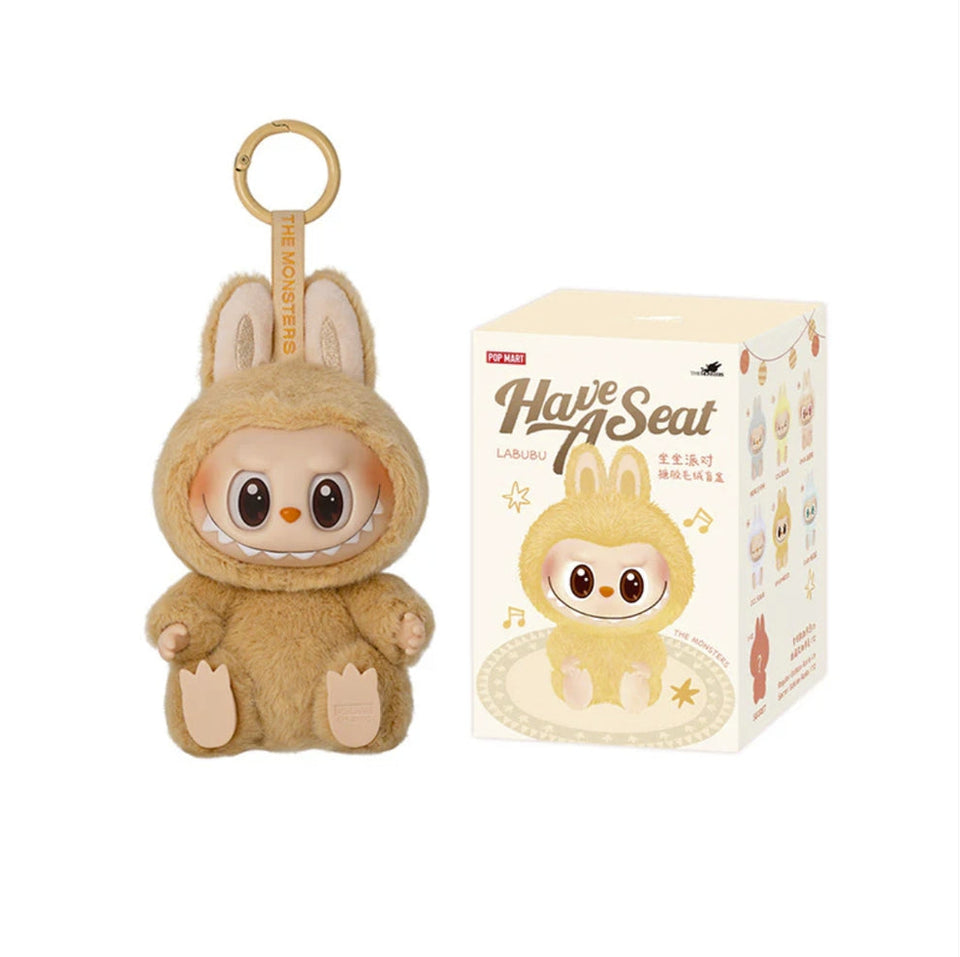 POP MART Labubu The Monsters - Tomen asiento Caja sorpresa de peluche de vinilo