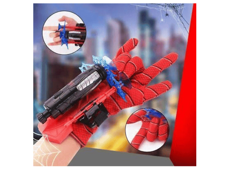 GUANTE SPIDERMAN LANZA TELARAÑA