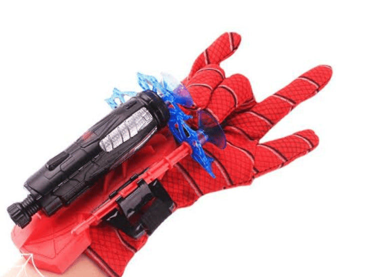 GUANTE SPIDERMAN LANZA TELARAÑA