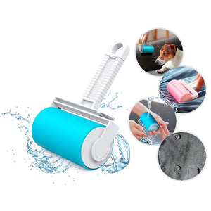 Rodillo Quita Pelusa Pelo Ropa Lavable Rehusable Pegajoso